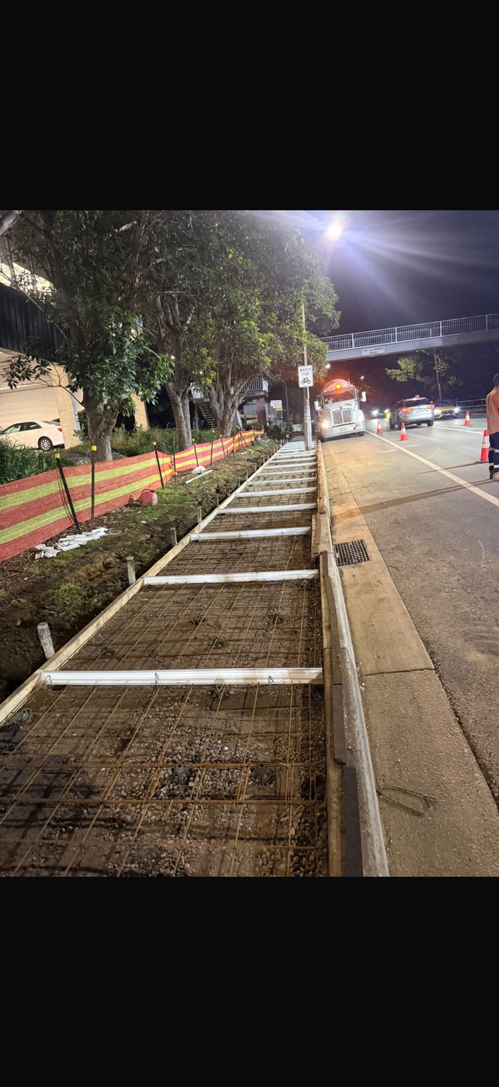QLD Civil roadworks project
